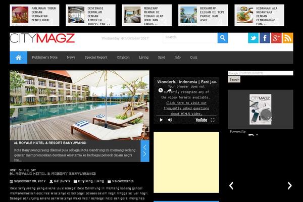 Site using Instashow-lite plugin