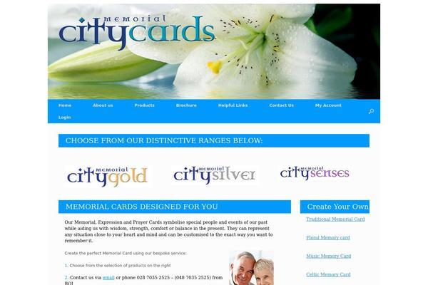 Vantage theme site design template sample