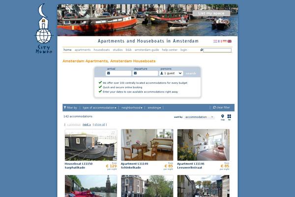 Havana theme site design template sample