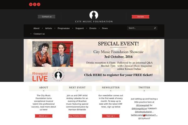 Relief theme site design template sample