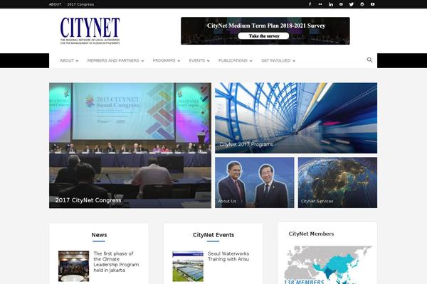 Citynet theme site design template sample