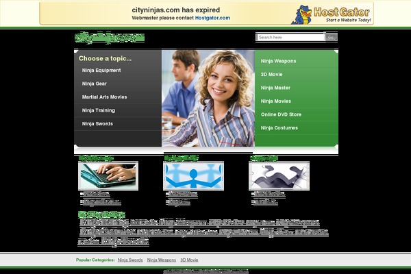 Jono theme site design template sample