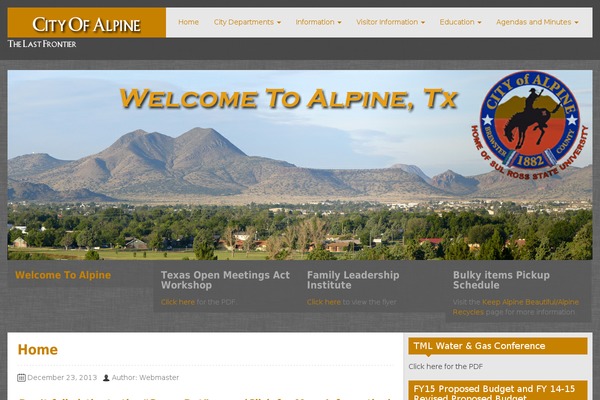 zAlive theme site design template sample