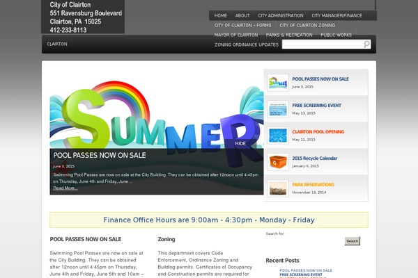 Site using Slider WD plugin