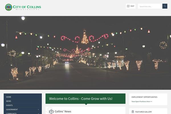 Townpress-child theme site design template sample