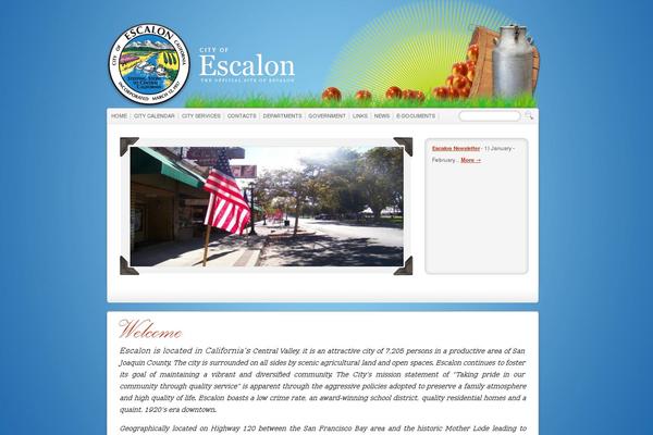Site using News-Ticker plugin
