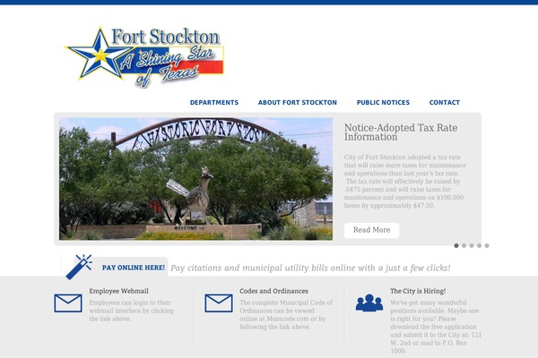 Vulcan theme site design template sample