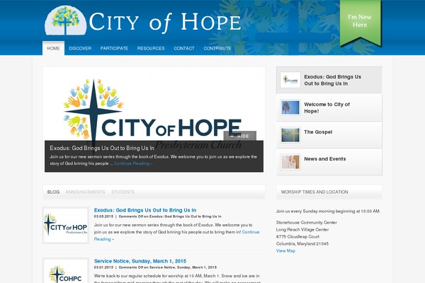 cityofhopechurch.net site used Crtvchurch-two