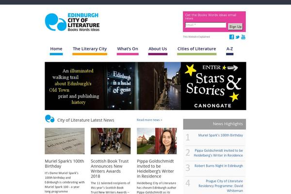 Site using Tweet Blender plugin