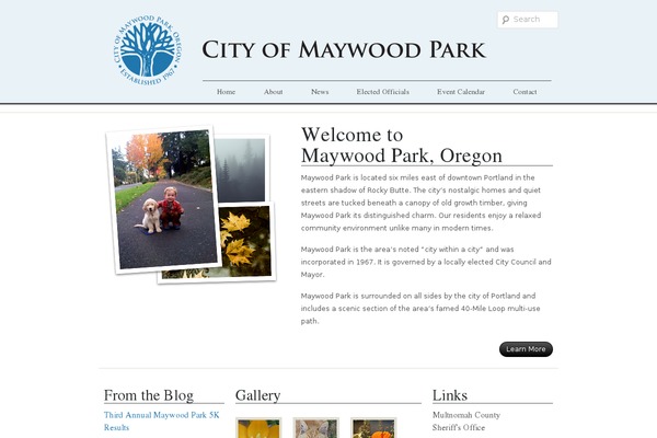 maywood theme websites examples