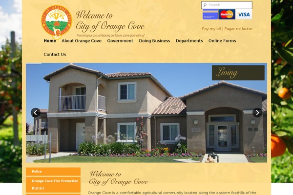 cityoforangecove.com site used Coo