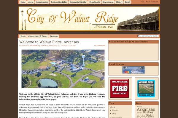 Site using Announcement-and-vertical-scroll-news plugin