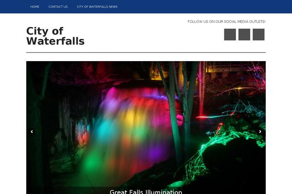 Magazine Pro theme site design template sample