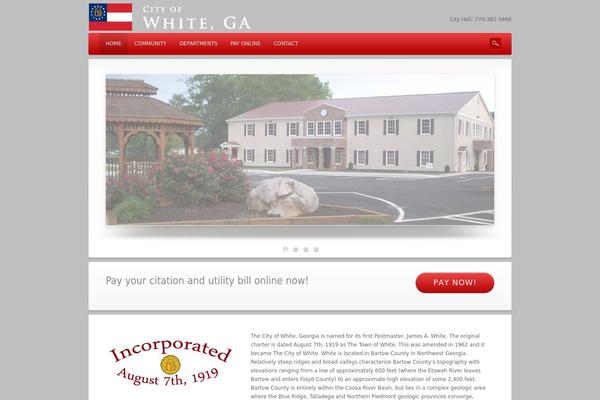 Dejavu theme site design template sample