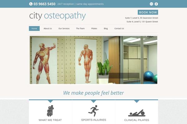 cityosteopathy.com.au site used Theme-2