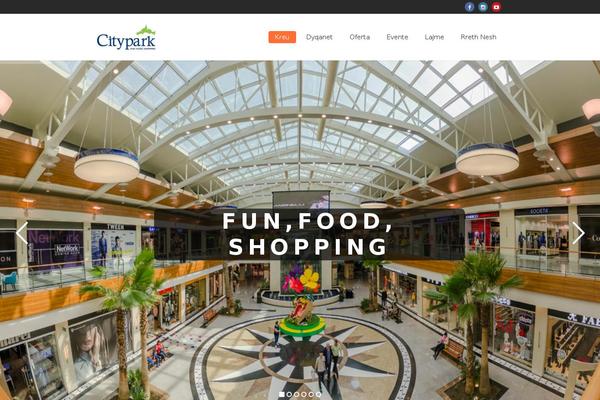 cityparkalbania.com site used SKT Girlie Lite