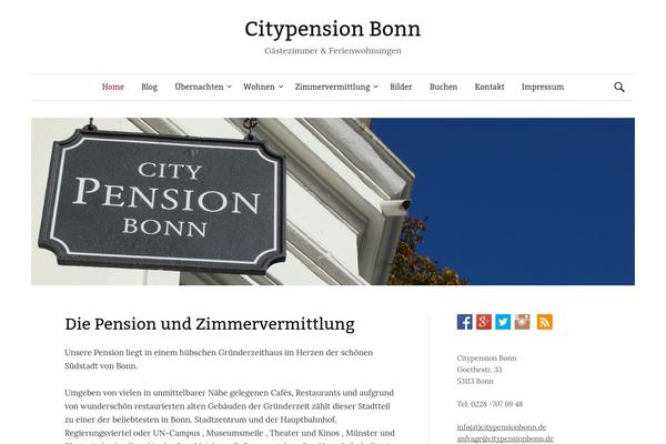 Graphy theme site design template sample