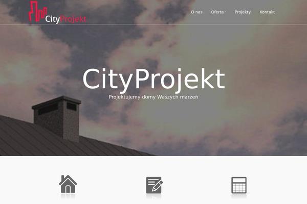 Pinnacle theme site design template sample