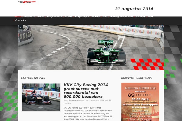 cityracing.nl site used Gratitude