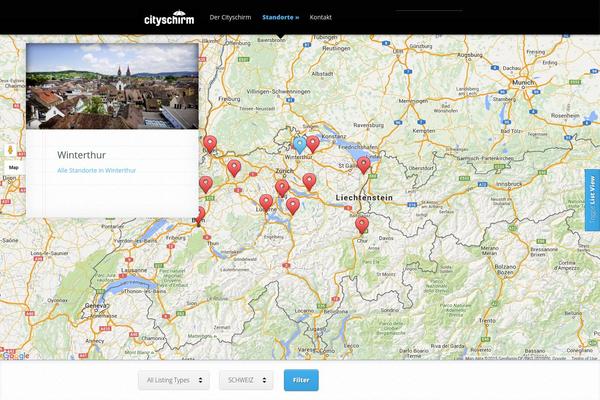Explorable theme site design template sample
