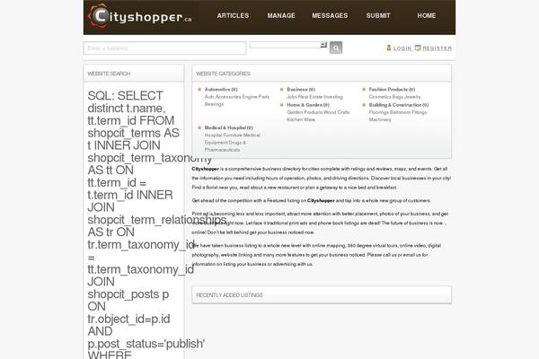 Directorypress theme site design template sample