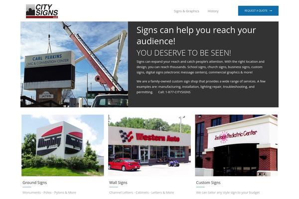 Manufacturing theme site design template sample
