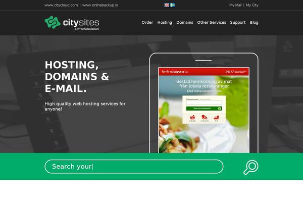 Site using Display Authors Widget plugin