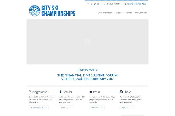 Momentum theme site design template sample
