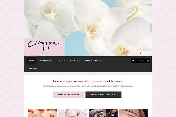 Spalon theme site design template sample