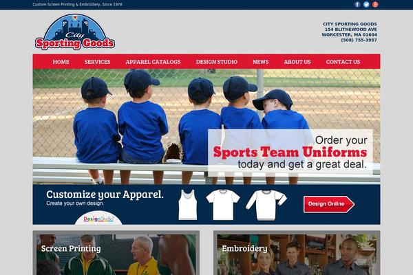Csg theme site design template sample