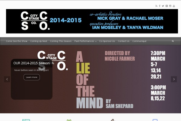 evolve theme site design template sample