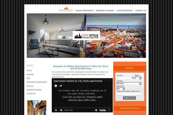 Thesis 1.8 theme site design template sample