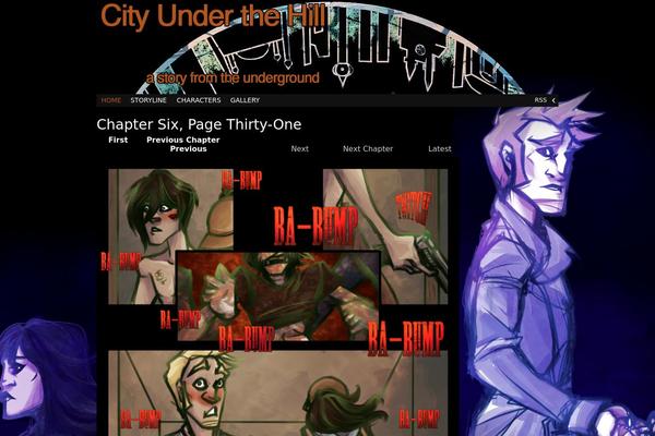 cityunderthehill.com site used Comicpress-custom