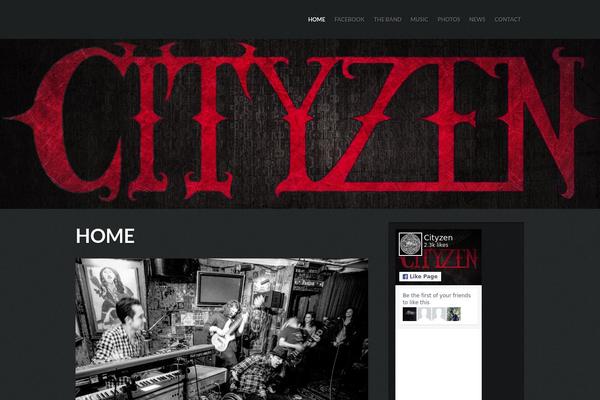 Music theme site design template sample