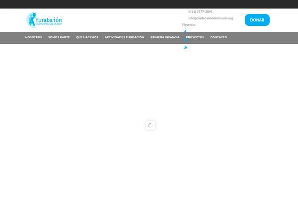 Fundacion theme site design template sample