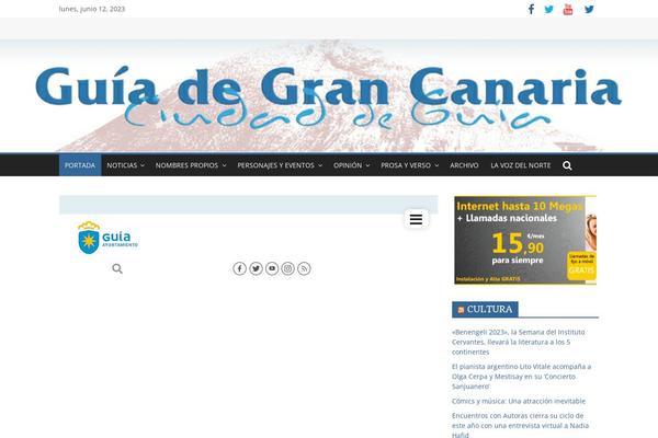 Site using RSS Retriever plugin
