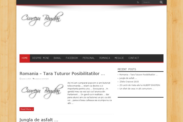 One theme site design template sample