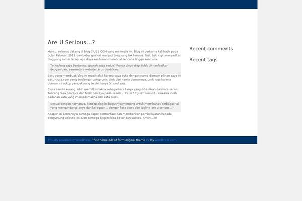 Bold theme site design template sample