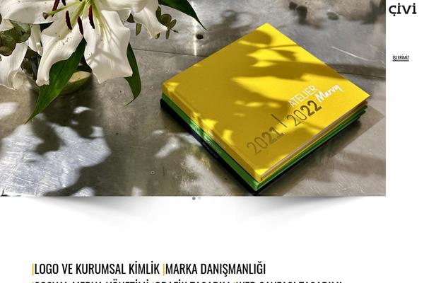 Manon theme site design template sample