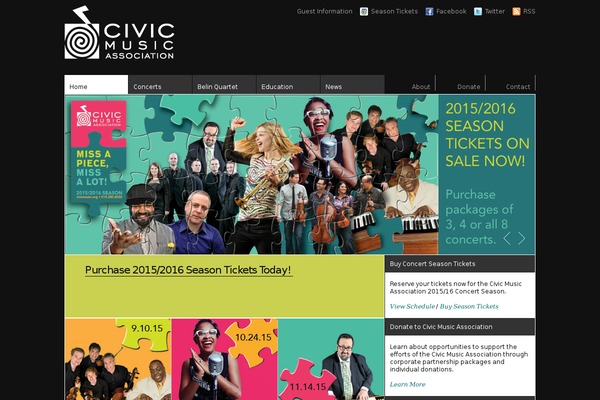 civicmusic.org site used CMA