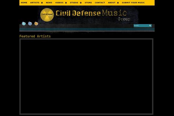 Black Board theme site design template sample