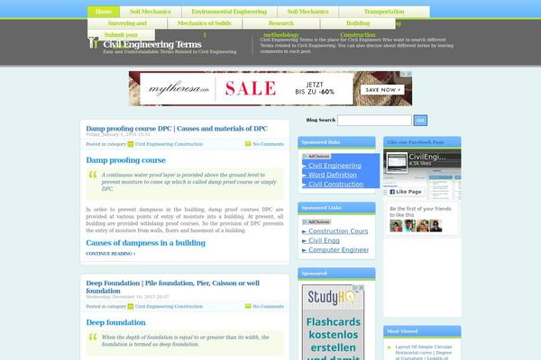 Magazine Pro theme site design template sample