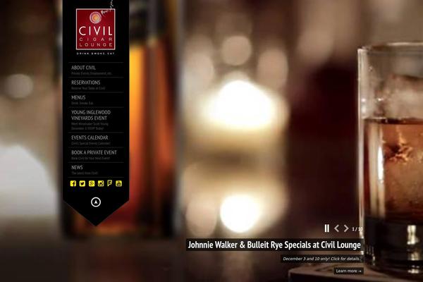 King Size theme site design template sample