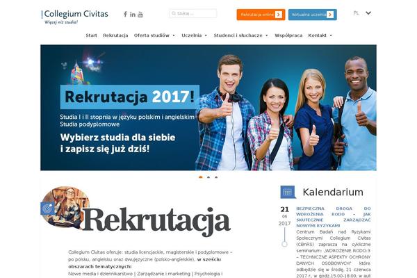 civitas.edu.pl site used Civitas
