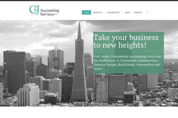 Crystal-wp theme site design template sample