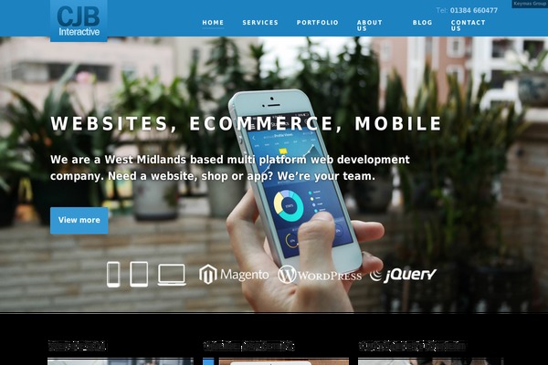 cjbinteractive.co.uk site used Suite