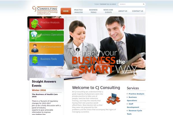 cjconsults.com site used Theme1191