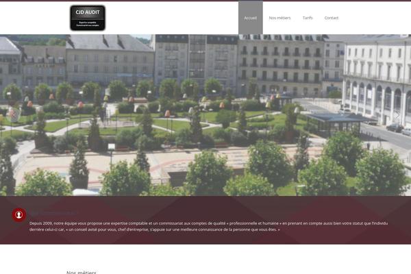 Site using Responsive Google Map plugin
