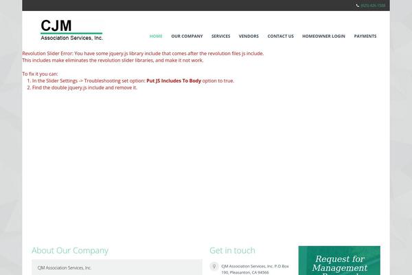Rocco theme site design template sample