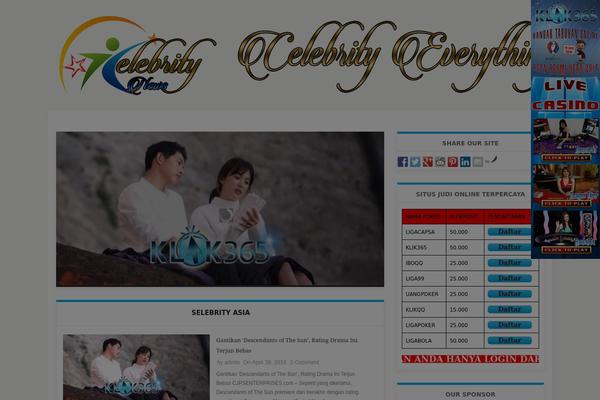 iMag Mag theme site design template sample